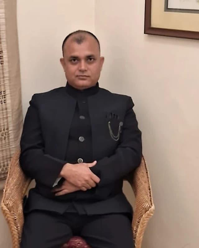 Dheeraj Dwivedi, Founder and Director of R.D. Navbharat Foundation.